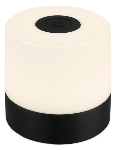 Briloner - Lampă de masă pentru exterior LED, tactilă, reîncărcabilă, cu reglare a intensității LED/2W/5V 2700K IP44 neagră