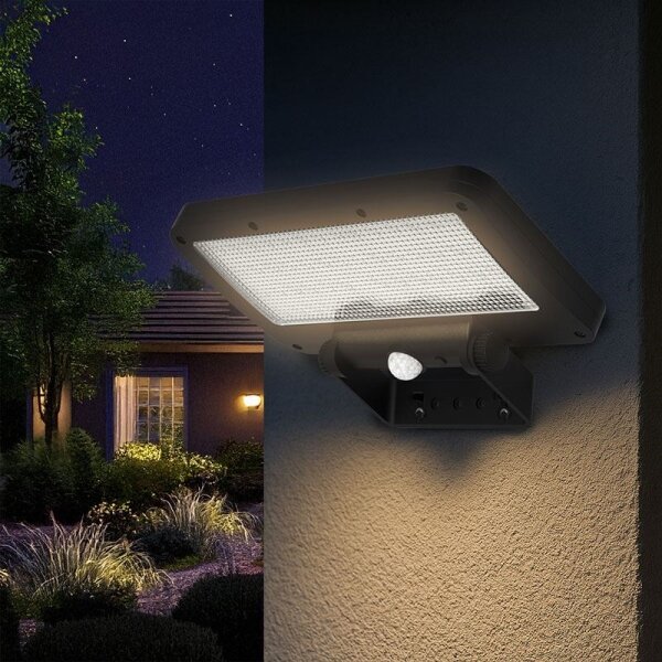 Solight WO7204 - Reflector solar LED cu senzor LED/5W/3,7V 1500 mAh IP54