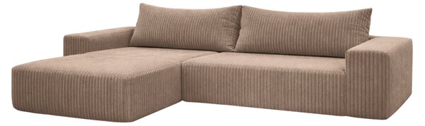 KONDELA Set de canapele universal, gri-maro Taupe, PREMA ROH UNI