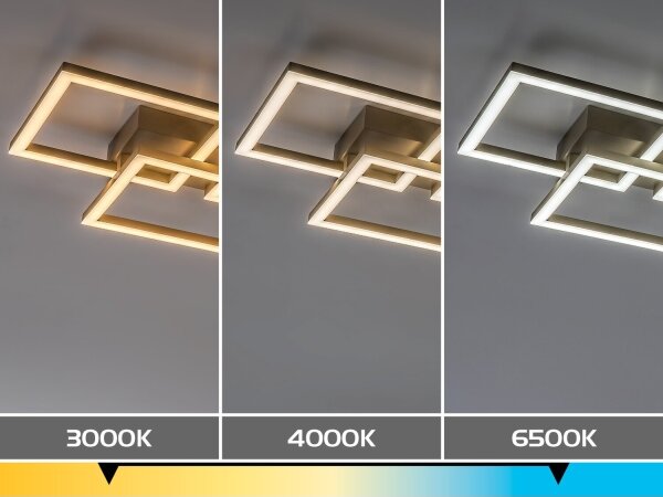 Rabalux 71500 - Plafonieră LED reglabilă FATMA 40W/230V 3000-6500K 33x100 cm bej+telecomandă