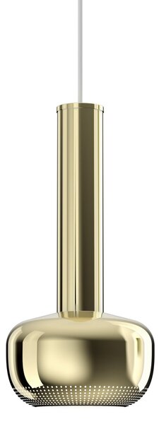 Louis Poulsen VL 56 lampă suspendată din alamă lustruită, reglabil, Auriu / Alamă, Camera de zi / sufragerie, Metal, Design