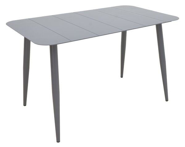 Set 5 masa si scaune gradina, Heven Vista, Antracit, 80x150x72 cm