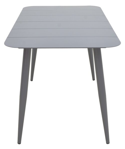 Set 5 masa si scaune gradina, Heven Vista, Antracit, 80x150x72 cm