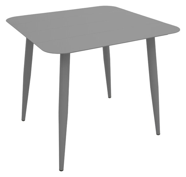 Set 5 masa si scaune gradina, Heven Vista, Antracit, 80x80x72 cm