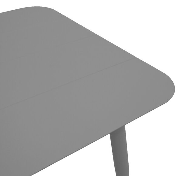 Set 3 masa si scaune gradina, Heven Vista, Antracit, 80x80x72 cm