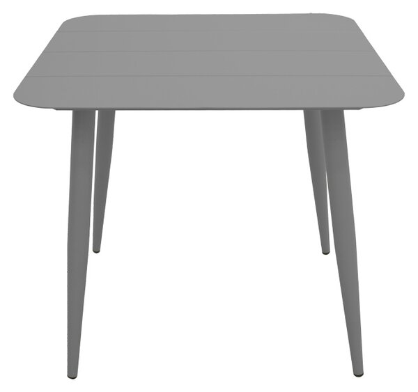 Set 5 masa si scaune gradina, Heven Vista, Antracit, 80x80x72 cm