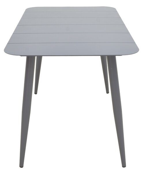 Set 7 masa si scaune gradina, Heven Vista, Antracit, 70x120x72 cm