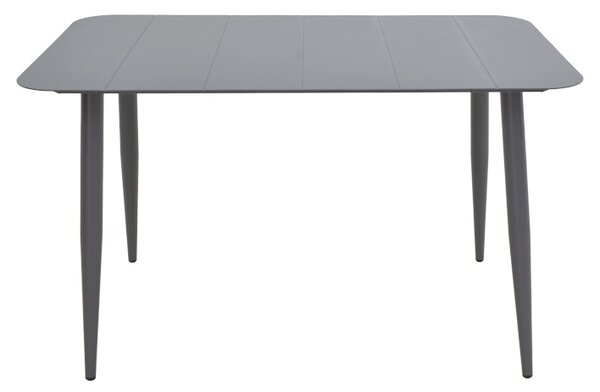 Set 7 masa si scaune gradina, Heven Vista, Antracit, 70x120x72 cm