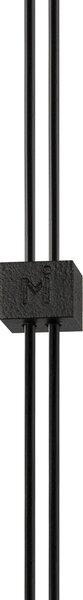Maytoni Supersymmetry LED suspendat, negru, reglabil, Negru, Studiu / Birou, Aluminiu, Modern