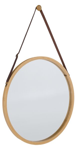 KONDELA Oglindă, bambus natural, LEMI 1