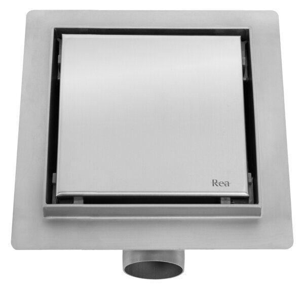 Rigola dus REA NEO 150x150 Nickel Brush