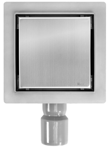 Rigola dus REA NEO 150x150 Nickel Brush