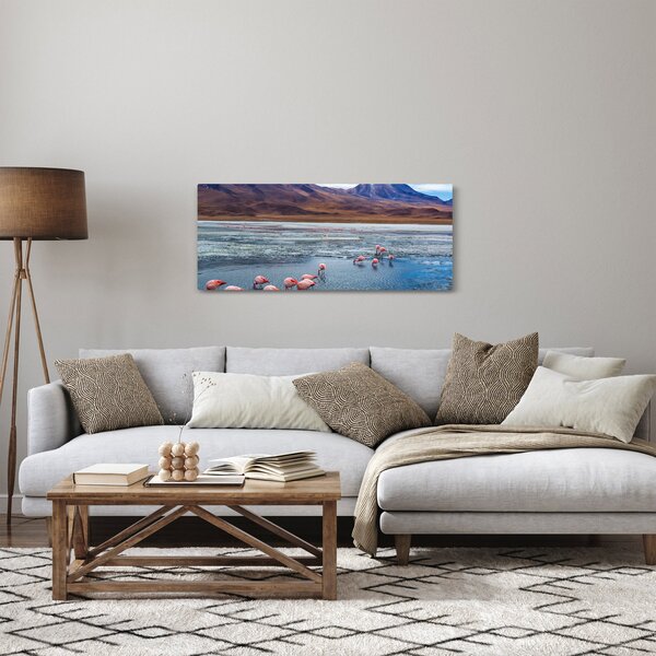 Tablou - Flamingo (120x50 cm)