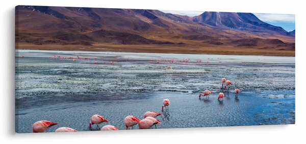 Tablou - Flamingo (120x50 cm)