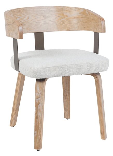 Scaun, Anesy, Crem, 53.5x51x72 cm