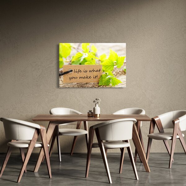 Tablou - Citat (90x60 cm)