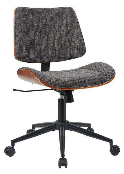 Scaun de birou, Amani, Gri, 52x54x90.5 cm