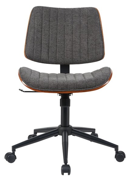 Scaun de birou, Amani, Gri, 52x54x90.5 cm