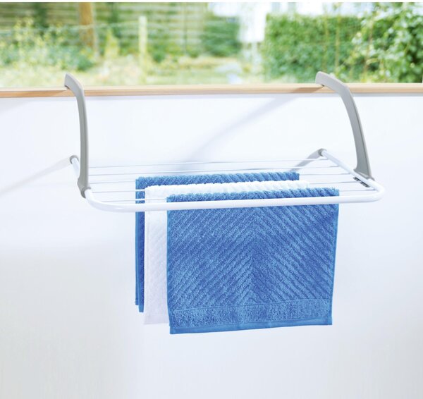 Set 2 x Uscator rufe, metalic, pentru calorifer/ balcon