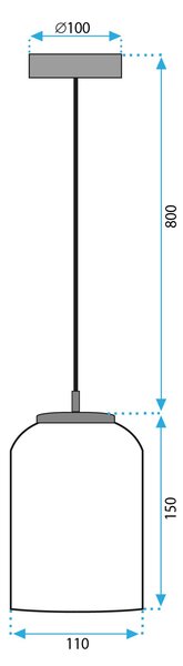 Lampă suspendată AAPP1169-1CP