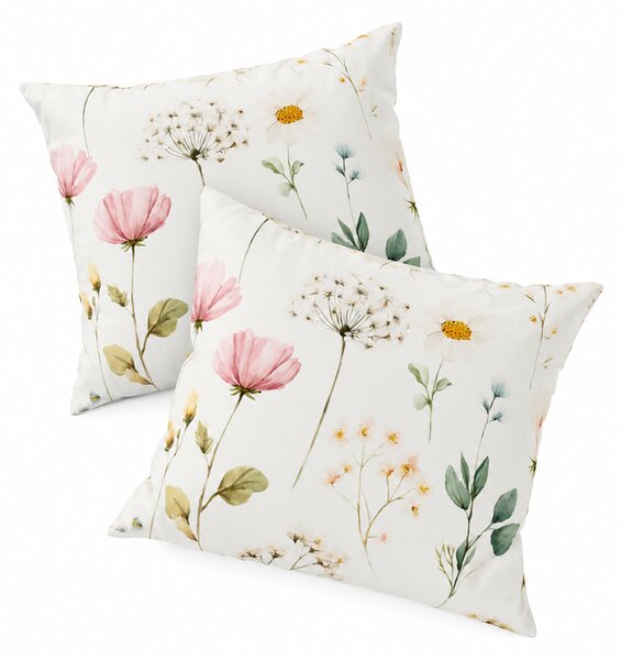 Set 2 bucati fete de perna PETALUNE 45x45 cm