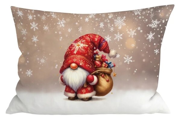 Set 2 buc. fete de perna 3D SANTA GNOME 50x70 cm