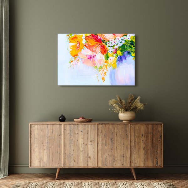 Tablou - Flori,pictură (90x60 cm)