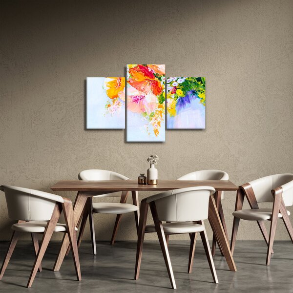 Tablou - Flori,pictură (90x60 cm)