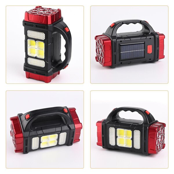 Set 2 x Lanterna solara 38 W, multifunctionala, HB-1678