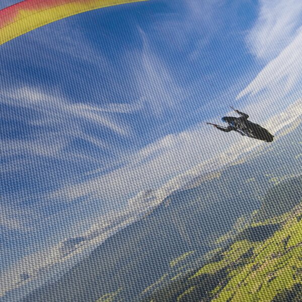 Tablou - Paragliding (cu ceas) (90x30 cm)