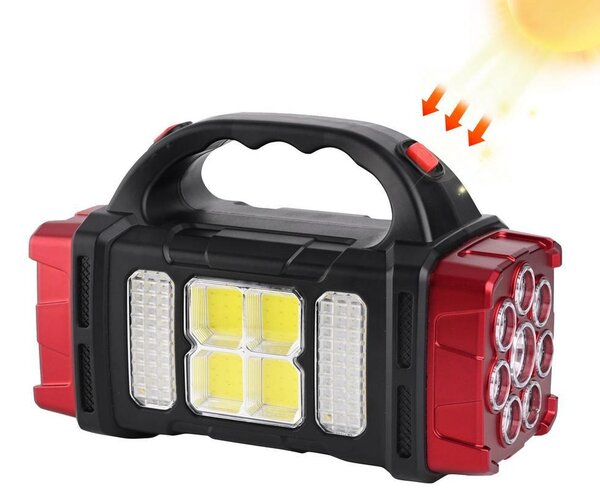 Set 2 x Lanterna solara 38 W, multifunctionala, HB-1678