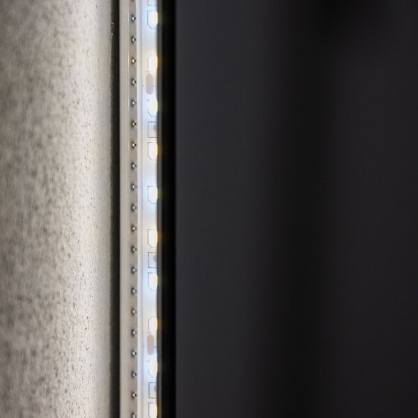 Brilagi - Oglindă de baie LED LUCE, LED/28W/230V, 60x80 cm, IP44, CRI 90, reglabilă + CCT