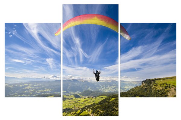 Tablou - Paragliding (90x60 cm)