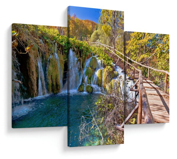 Tablou - Intrare in cascade (90x60 cm)