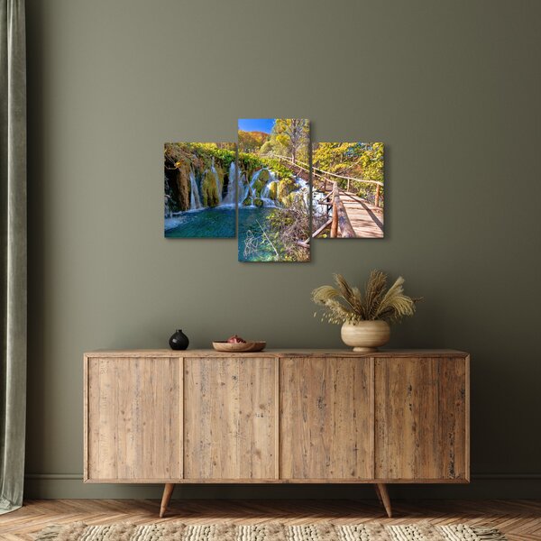 Tablou - Intrare in cascade (90x60 cm)