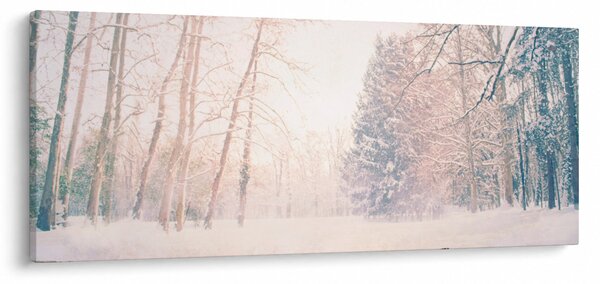 Tablou - Priveliște pădure (120x50 cm)