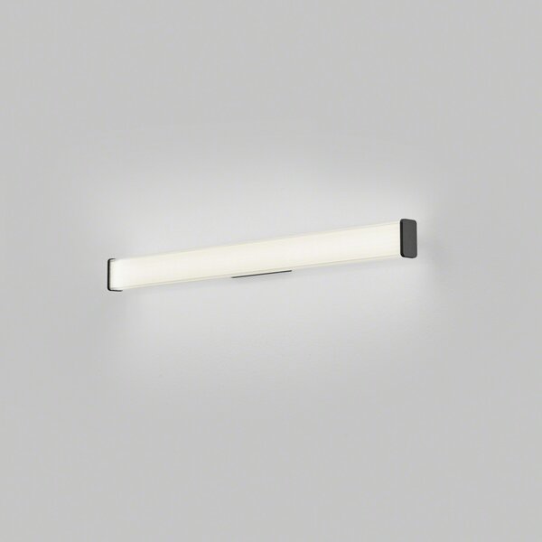 Helestra LED de baie Alla IP44 90cm negru, Negru, Baie, Plastic, Modern