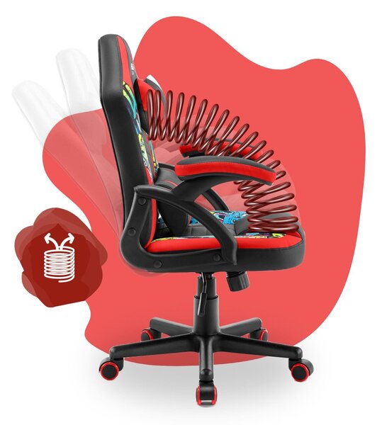Scaun gaming pentru copii HC - 1001 Graffiti