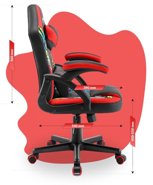 Scaun gaming pentru copii HC - 1001 Graffiti