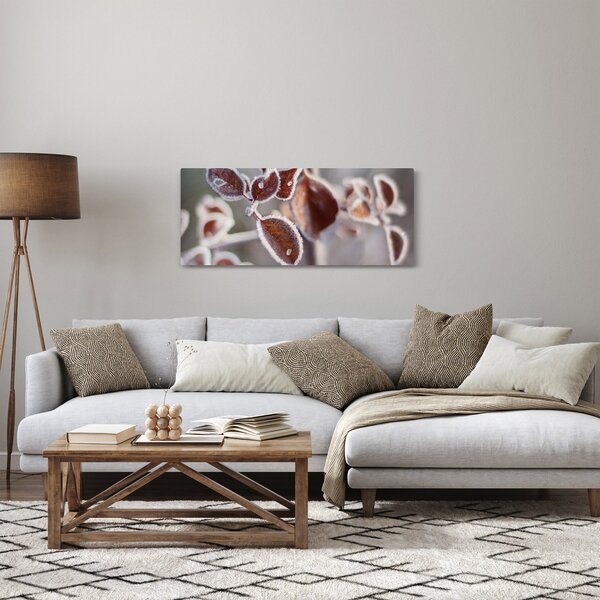 Tablou - Detaliu frunze (120x50 cm)