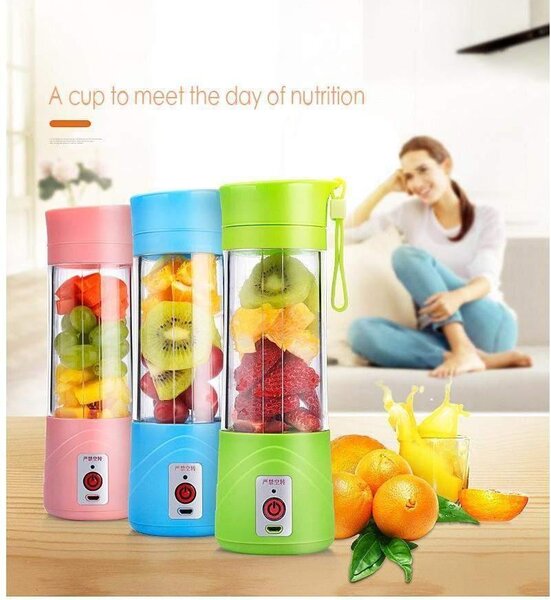 Blender cu acumulator si functie de baterie externa