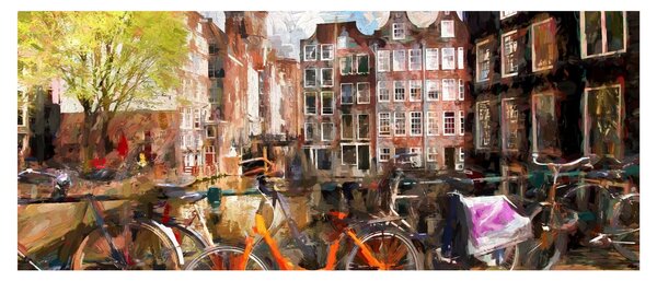 Tablou - Amsterdam (120x50 cm)