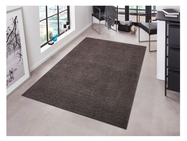 Covor Hanse Home Pure, 140x200 cm, gri antracit