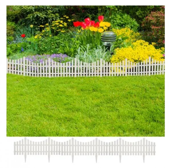 Set 8 bucati gardulet decorativ din plastic