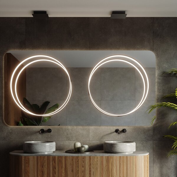 SOLLUX LIGHTING Lampă suspendată LED Rio 55, verticală 3.000 K negru, Negru, Camera de zi / sufragerie, Aluminiu, Modern