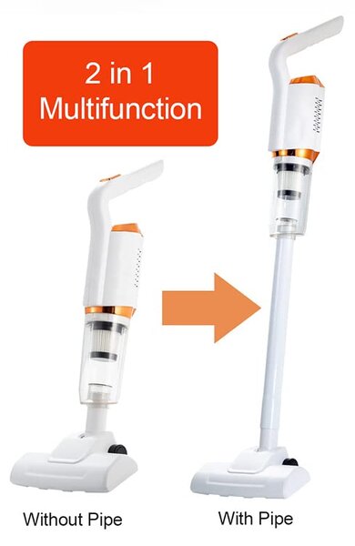 Aspirator vertical portabil, 120 W