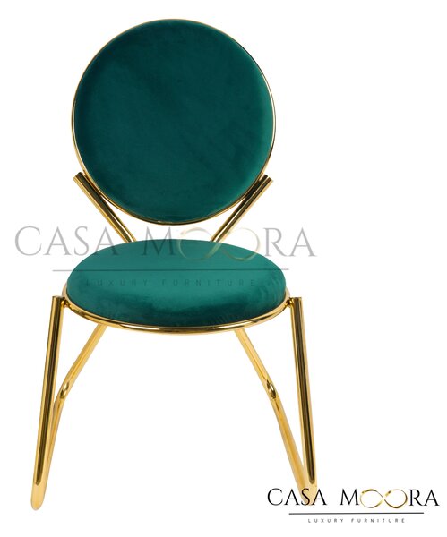SCAUN LOUNGE- AURIU-VERDE SMARALD