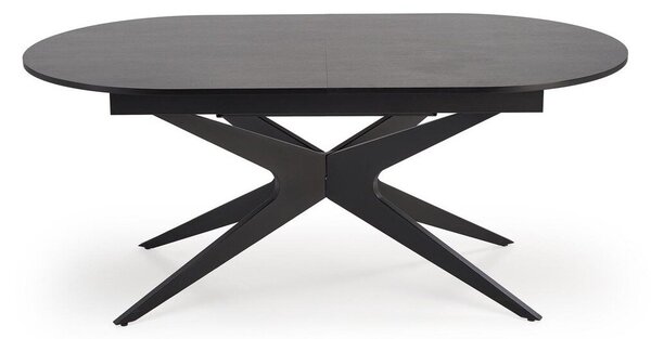Masă Houston 1989Negru, 8x10x18cm, ExtensieExtensie, PAL laminat, Metal