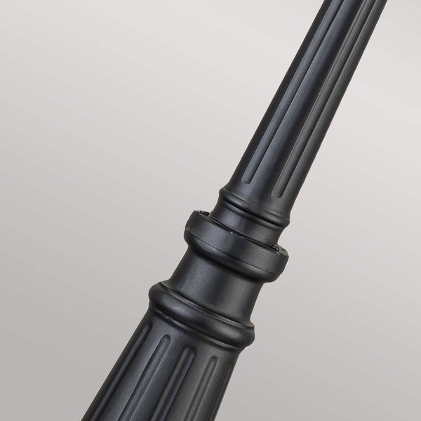 Elstead Lampă de exterior Bayview din aluminiu turnat, reglabil, Negru, Aluminiu, Casă de țară / Rustic
