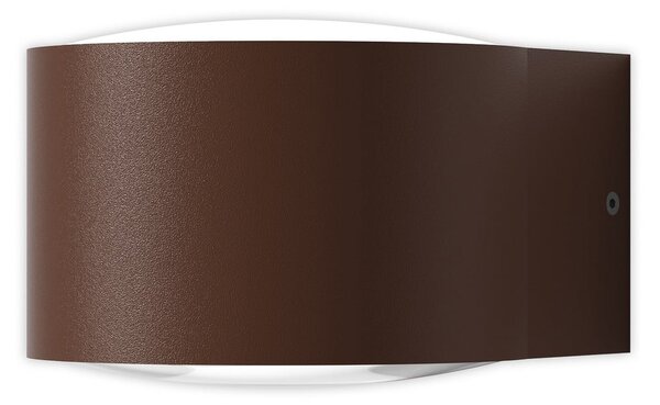 LOOM DESIGN Frey Aplică de perete cu LED IP65 1x6W corten, Maro / Rugină, Aluminiu, Modern